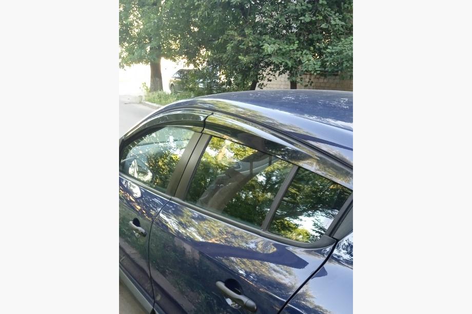 Renault Megane III 2009-2016 рр. Вітровики HB (4 шт., Sunplex Sport) Фото 6