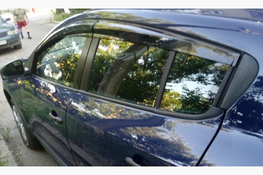 Renault Megane III 2009-2016 рр. Вітровики HB (4 шт., Sunplex Sport) Фото 7