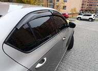 Skoda Octavia III A7 2013-2019 рр. Вітровики LiftBack (4 шт., Sunplex Sport) фото 4