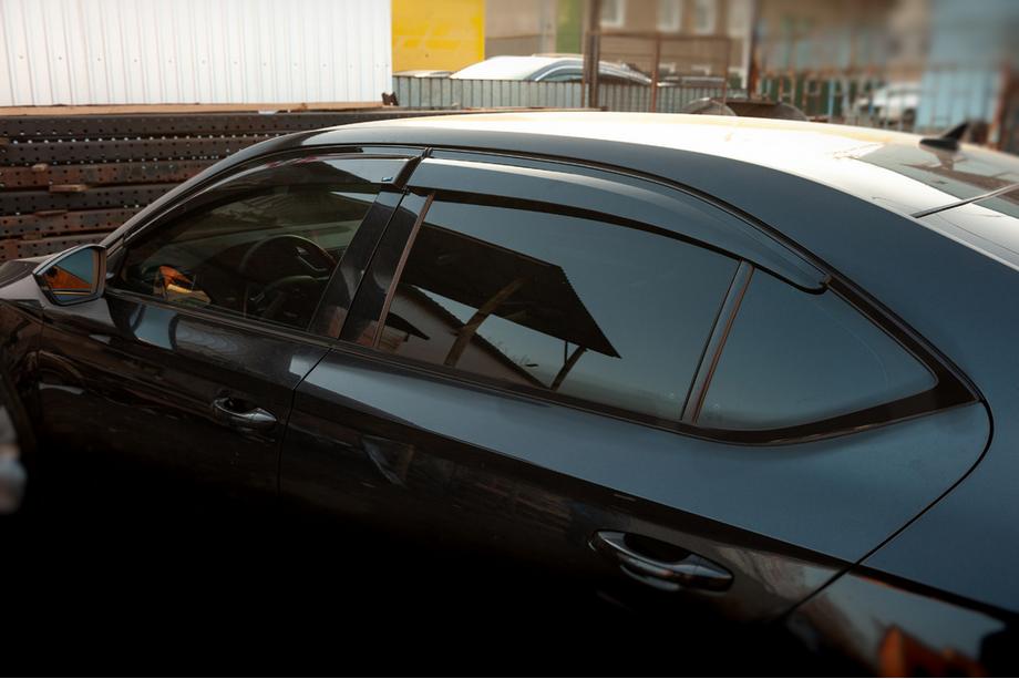 Skoda Superb 2015-2024 рр. Вітровики SD (4 шт., Sunplex Sport) Фото 3
