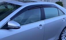 Toyota Camry 2011-2018 рр. Вітровики Sunplex Sport (2011-2018 EU / 2011-2014 USA, 4 шт) фото 1