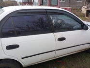 Toyota Corolla 1993-1998 рр. Вітровики (4 шт., Sunplex Sport) фото 2