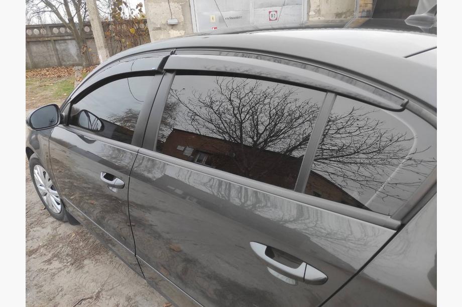 Volkswagen Passat B6 2006-2012 рр. Вітровики SD (4 шт., Sunplex Sport) Фото 6