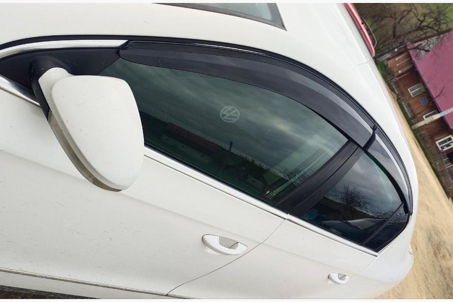 Volkswagen Passat B6 2006-2012 рр. Вітровики SD (4 шт., Sunplex Sport) Фото 3
