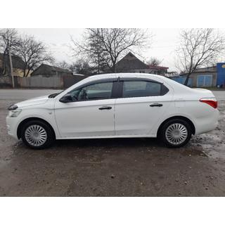 Вітровики з хромованим молдингом (4 шт., Sunplex Chrome) Peugeot 301 2012- рр. фото 2