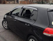 Вітровики з хромованим молдингом (4 шт., Sunplex Chrome) фото 7