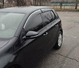 Вітровики з хромованим молдингом (4 шт., Sunplex Chrome) фото 15