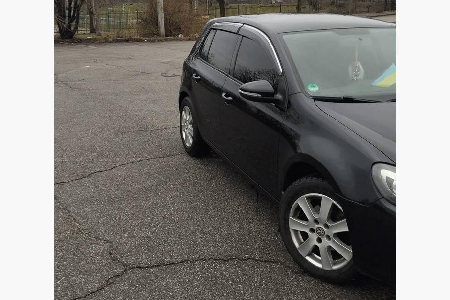 Volkswagen Golf 5 2003-2009 рр. Вітровики з хромованим молдингом (4 шт., Sunplex Chrome) Фото 14