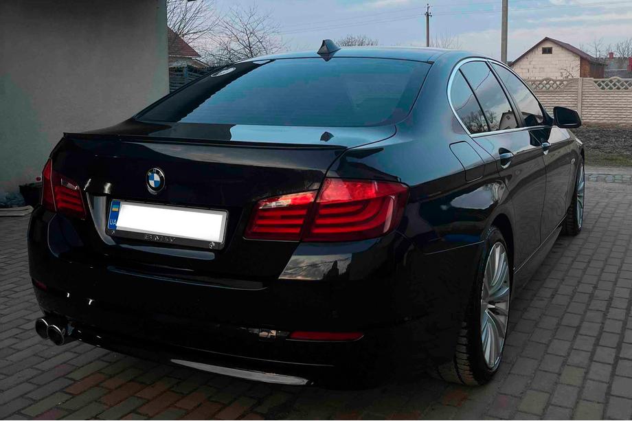 BMW 5 серія F10/F11 2010-2016 рр. Спойлер LIP Sunplex (для F10, чорний) Фото 5