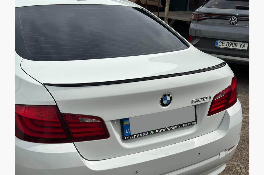 BMW 5 серія F10/F11 2010-2016 рр. Спойлер LIP Sunplex (для F10, чорний) Фото 14