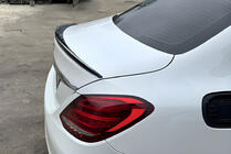 Mercedes C-сlass W205 2014-2021 рр. Спойлер LIP (Sunplex, чорний) (125,9см *6см) фото 1