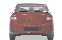 Renault Logan II 2013-2022 рр. Спойлер LIP (Sunplex, чорний) (118,5см *5,5см) фото 3