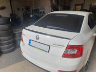 Skoda Octavia III A7 2013-2019 рр. Спойлер LIP (Sunplex, чорний) (115,4см *6см) фото 4