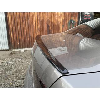 Спойлер LIP (Sunplex, чорний, для EU) (115,8см * 6,3см) Volkswagen Passat B7 2012-2015 рр. фото 4