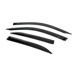 Вітровики з хромованим молдингом (4 шт, HIC) фото 2