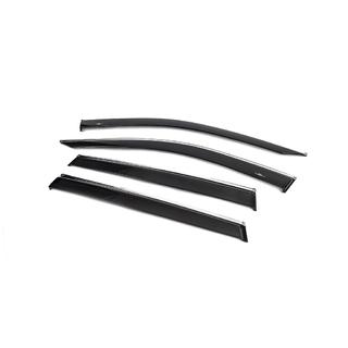 Вітровики з хромованим молдингом (4 шт, HIC) фото 4