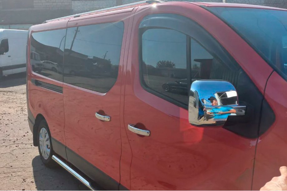 Opel Vivaro 2015-2019 рр. Вітровики (2 шт, HIC) Фото 15