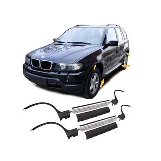 Бокові пороги OEM (комлект) BMW X5 E53 1999-2006 рр. фото 2