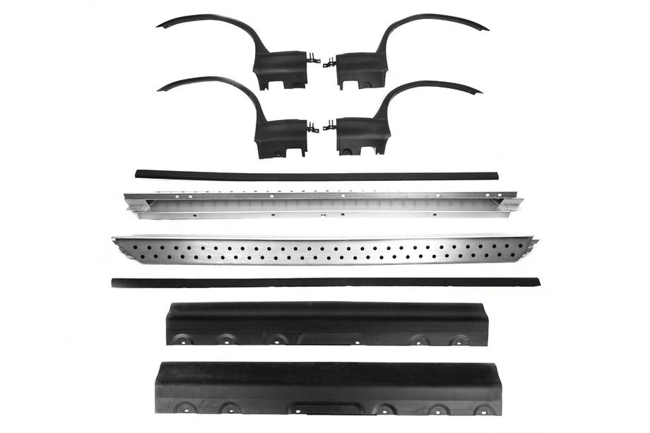 BMW X5 E53 1999-2006 рр. Бокові пороги OEM (комлект) Image