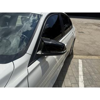 Накладки на дзеркала M-Look (2 шт) BMW 3 серія F30/F31 2012-2019 рр. фото 4