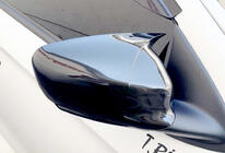 Citroen C-Elysee 2013-2022 рр. Накладки на дзеркала BMW-Style (2 шт) фото 1