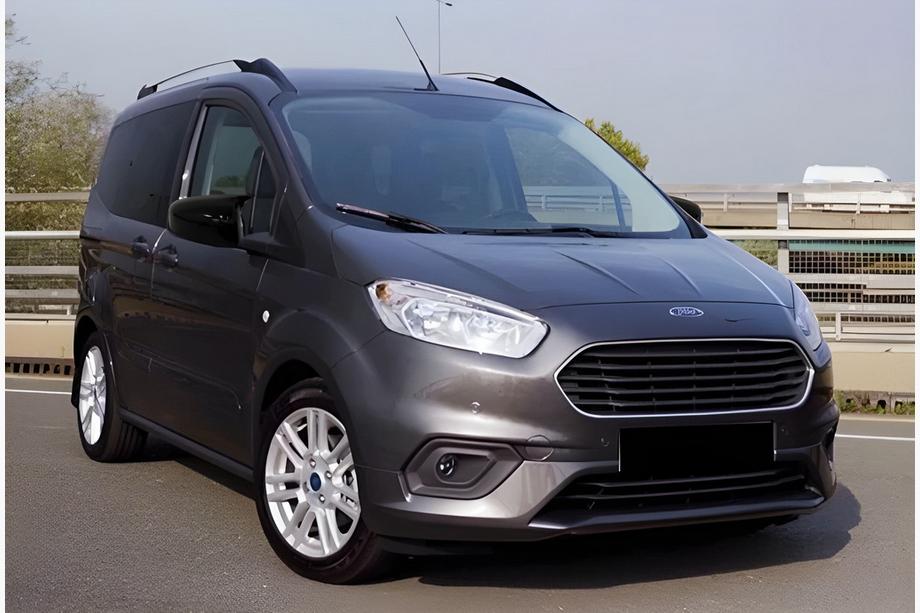 Ford Courier 2014-2023 рр. Накладки на дзеркала BMW-style (2014-2018, 2 шт) Фото 9