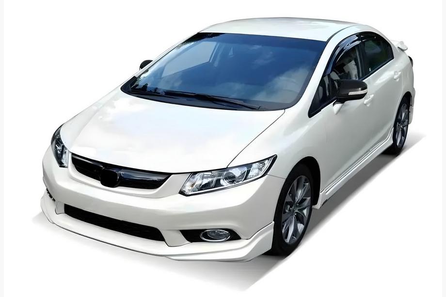 Honda Civic Sedan IX 2011-2016 рр. Накладки на дзеркала BMW-Style (2 шт) Фото 9