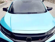 Honda Civic Sedan X 2016-2021 рр. Накладки на дзеркала BMW-Style (2 шт) фото 8