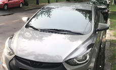 Hyundai Elantra (MD/UD) 2011-2015 рр. Накладки на дзеркала без вирізу під поворот BMW-style (2 шт) фото 6