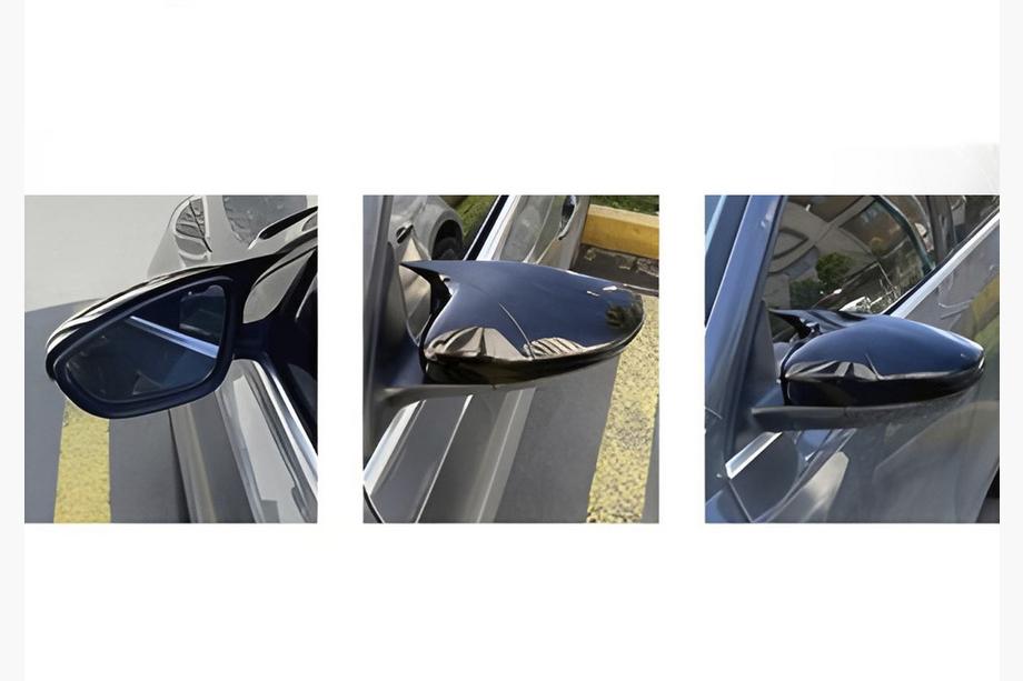 Hyundai I-30 2012-2017 рр. Накладки на дзеркала без вирізу під поворот BMW-style (2 шт) Image