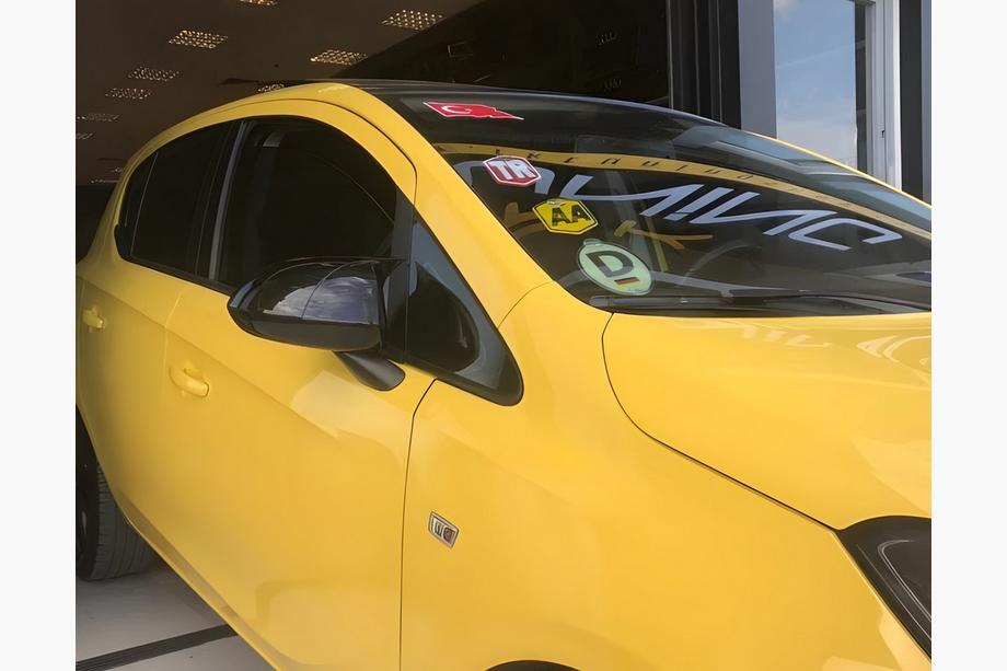 Opel Corsa E 2015-2019 рр. Накладки на дзеркала BMW-Style (2 шт) Фото 8