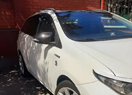 Toyota Auris 2012-2018 рр. Накладки на дзеркала BMW-Style (2 шт) фото 2