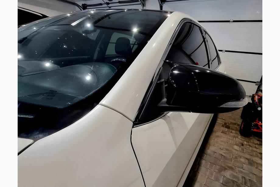 Toyota Auris 2012-2018 рр. Накладки на дзеркала BMW-Style (2 шт) Image