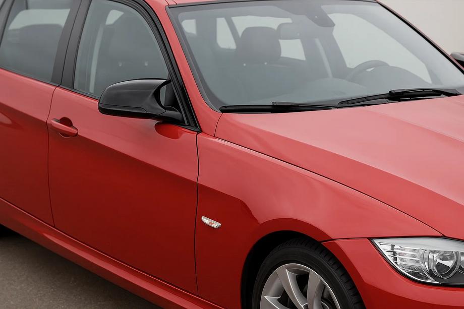 BMW 3 серія E90/E91 2005-2011 рр. Накладки на дзеркала 2008-2011 M-Look (2 шт) Фото 3