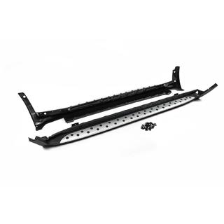 Бокові пороги OEM V1 (2 шт., Алюміній) Chevrolet Trax 2012-2023 рр. фото 2