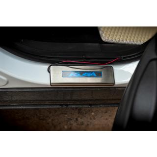 Накладки на пороги Libao LED (4 шт, нерж.) фото 4