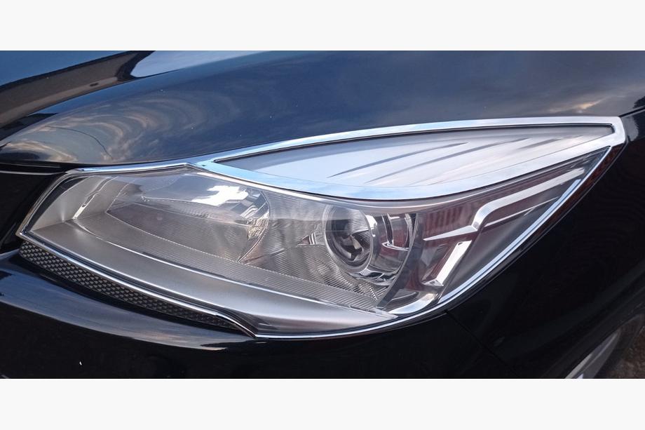 Ford Kuga/Escape 2013-2019 рр. Накладки на фари 2013-2016 (ABS) Фото 2