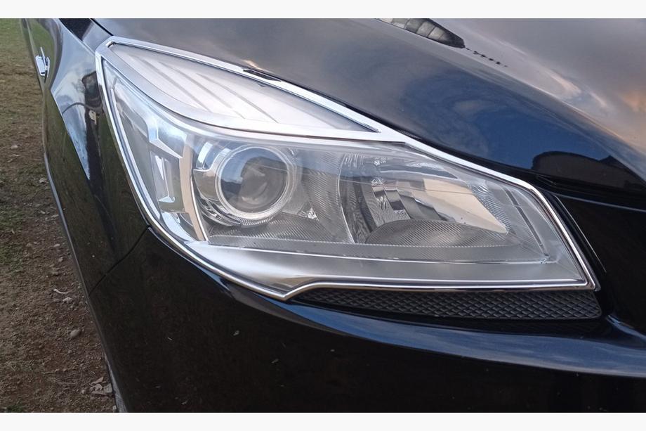 Ford Kuga/Escape 2013-2019 рр. Накладки на фари 2013-2016 (ABS) Фото 5