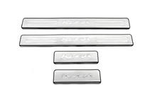 Ford Kuga/Escape 2013-2019 рр. Накладки на пороги Libao (4 шт, нерж.) фото 1