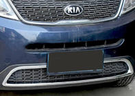 Kia Sorento II XM 2009-2014 рр. Накладка на передній бампер Libao (2013+) фото 1
