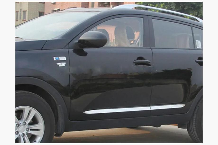 Kia Sportage 2010-2015 рр. Дверні молдинги Libao (пластик) Image