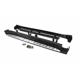 Бокові пороги V2 2016 (2 шт, алюміній) Mitsubishi Outlander 2012-2021 рр. фото 2