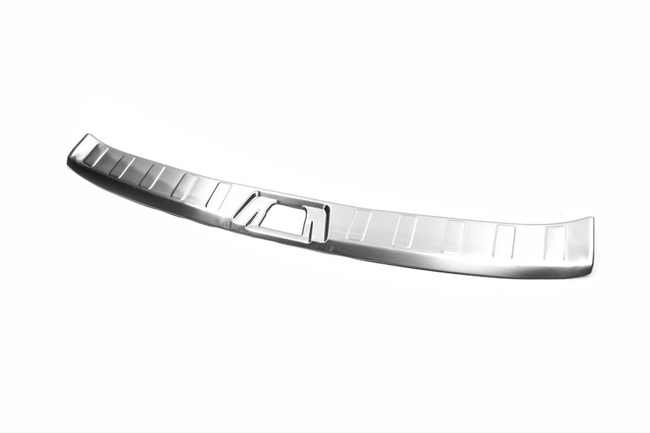 Nissan Qashqai 2014-2021 рр. Накладка задній поріг Libao (нерж) Фото 1
