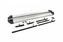 Nissan X-trail T31 2007-2014 рр. Бокові пороги OEM V2 (2 шт, алюм.) фото 1