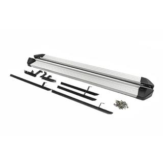 Бокові пороги OEM V2 (2 шт, алюм.) Nissan X-trail T31 2007-2014 рр. фото 3