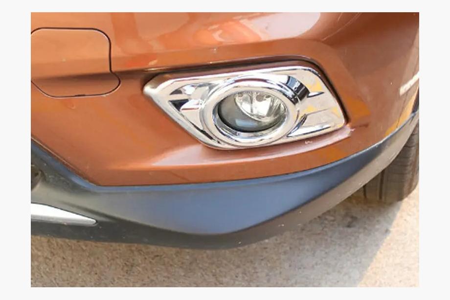 Nissan X-trail T32/Rogue 2014-2021 рр. Накладки на протитуманки Libao (2 шт, пласт) Фото 2