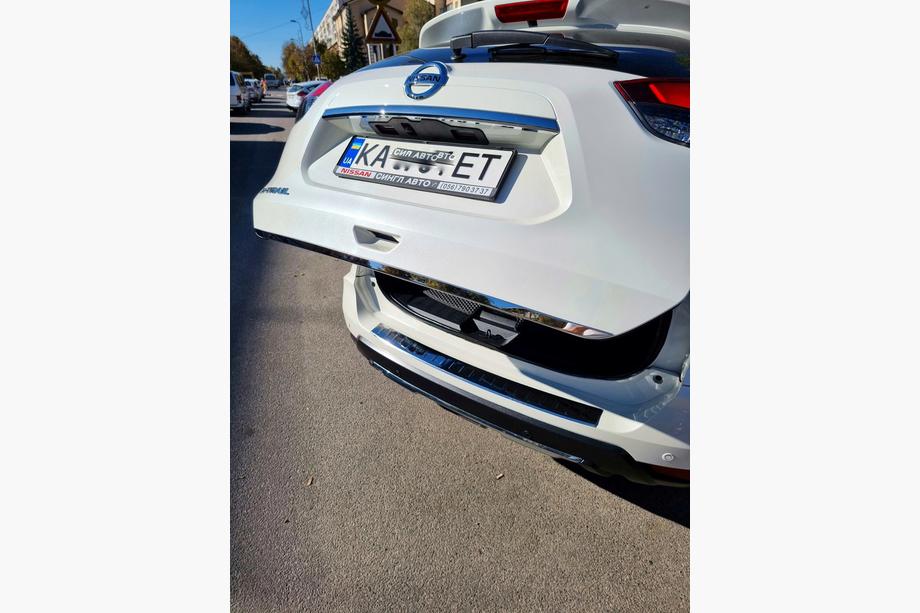 Nissan X-trail T32/Rogue 2014-2021 рр. Кромка багажника Libao (нерж) Фото 2