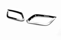 Opel Mokka 2012-2021 рр. Накладки на протитуманки Libao (2 шт, пласт) фото 4