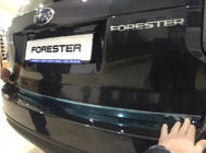 Subaru Forester 2013-2018 рр. Кромка багажника Libao (нерж.) фото 2