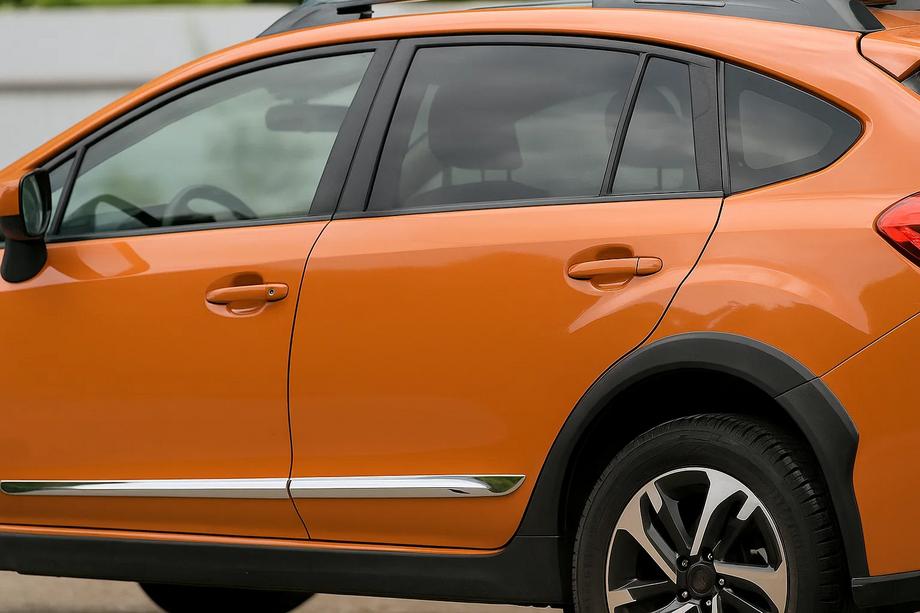 Subaru XV 2011-2017 рр. Дверні молдинги (4 шт, пласт) Image
